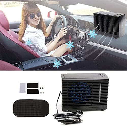 Dedjgoo Car 12V Air Conditioner Fan Portable Cooler for All Season Driving — view 4