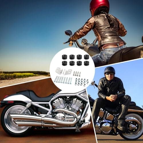 Motorcycle Tail Bag Mounting Kit - Stainless Steel Side Box Brackets, Travel Luggage Mount | Secure and Easy-to-Install Motorcycle Storage Solution, Heavy-Duty Mounting System for Adventure Riders — view 6
