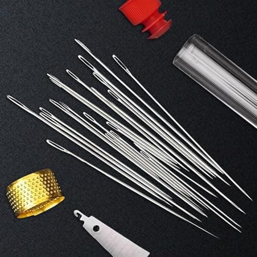 37PCS Sewing Needles Set, Sewing Kits for Adults, Multi-Purpose Needle Threaders, Portable DIY Hand Made Craft Set for Beginners, Needle and Thread Tool for Professional DIY Lovers — view 2