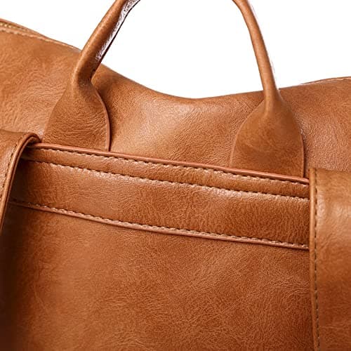 Womens Hiking Backpack Women Backpack Fashion Leather Backpack Purse For Women Large Designer Travel Ladies Fashion College Shoulder Bags Girls Bag Backpack (Black, One Size) — view 4