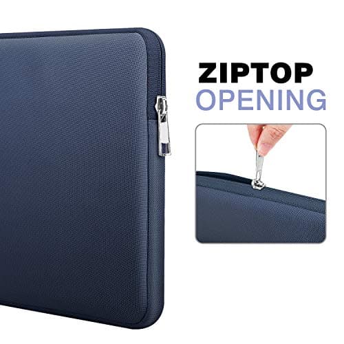 MoKo 9-11 Inch Tablet Sleeve Bag Carrying Case Fits New 11 inch iPad Air M3, iPad A16 2025, iPad Pro 11 M4/Air M2, iPad Air 5/4/3th, iPad 10/9/8/7th, Indigo — view 6