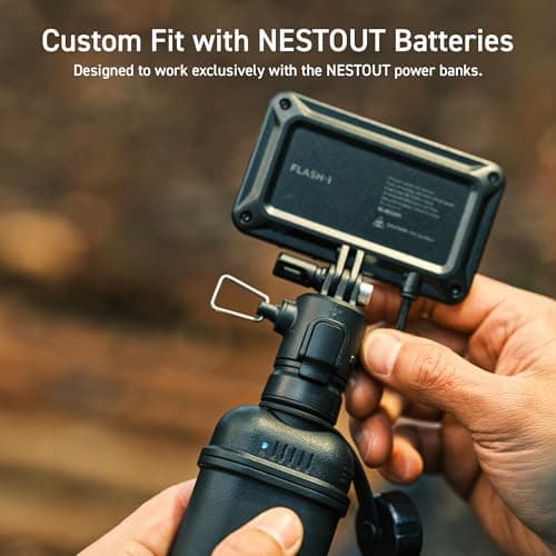 ELECOM NESTOUT Flash-1 LED Camping Lantern, IP44 Water Dust Resistant — view 5