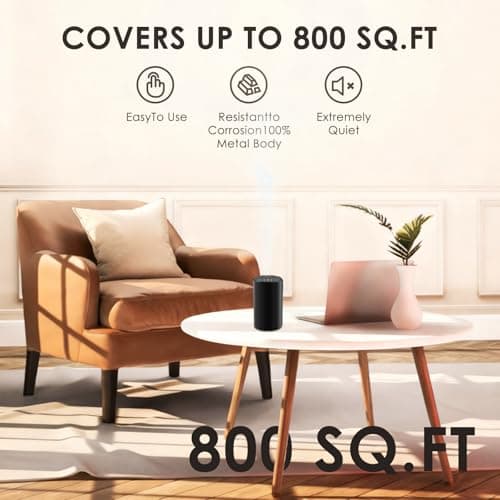 Waterless Diffuser for Essential Oil Nebulizer, aluminum alloy — view 5