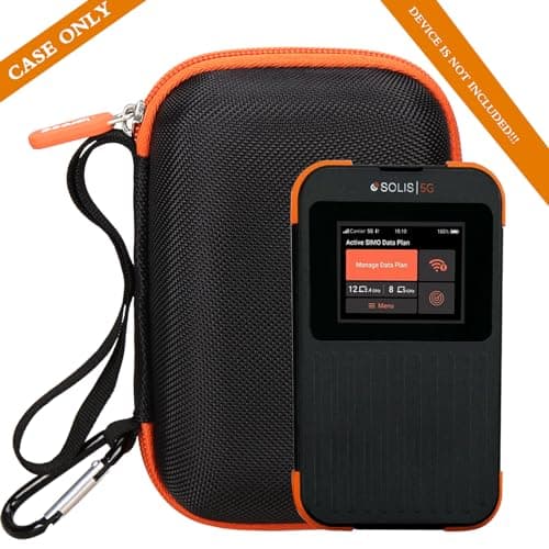 Aproca Hard Storage Portable case, for Solis 5G WiFi Mobile Hotspot and Accessories — view 5