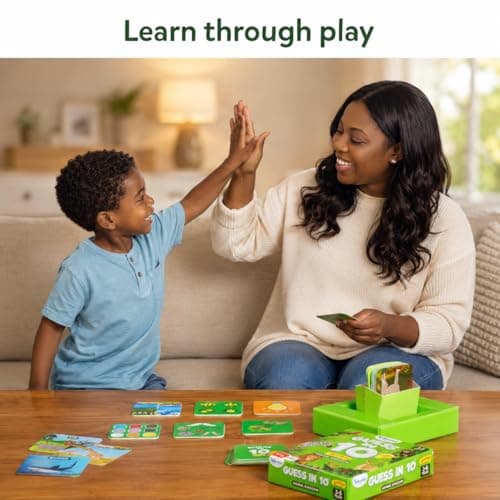 Skillmatics Guess in 10 Junior – Animal Kingdom, Board Games, Gift for Kids — view 5