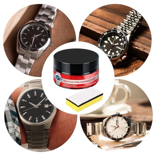 Watch Polishing Kit - Cream Compound, Multi- Scratch Repair, Strap Screen Maintenance | Effective Gloss Enhancement Feature, Precise Polishing Solution For Watches, Brass, Stainless, Resin, Rin — view 4