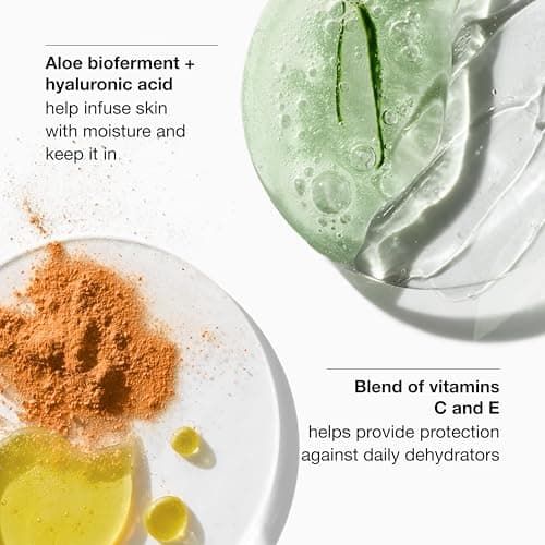 Clinique Moisture Surge 100H Auto-Replenishing Hydrator Oil Free Face Moisturiser With Hyaluronic Acid + Aloe Vera Bioferment for All Skin Types | Hydrating + Moisturising, 15ml — view 3