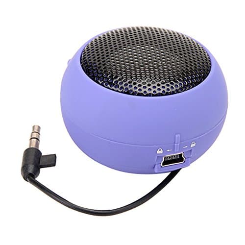 Gemini_mall® Up Portable Travel Mini Speaker for iPhone iPod iPad Samsung LG and others Purple