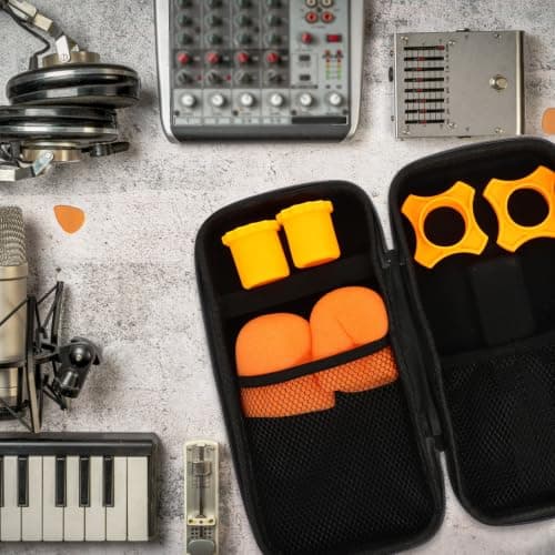 GOOHOCHY Shockproof Microphone Bag for Portable Storage, EVA Nylon Case — view 6