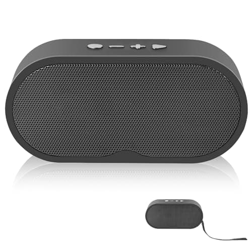 STFMHEZ Bluetooth Speaker Portable Wireless, Bluetooth 5.3 Speakers with HD Stereo HiFi Bass for Travel Home, 1200mAh Battery, 15 Hour Playtime, Support Bluetooth/U-Disk/TF Card