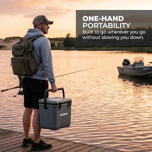 Subcold Master24 Cool Box | 24QT/23L | Rugged HDPE | PU Insulated — view 6