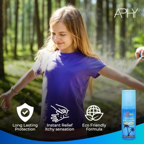 Mosquito & Insect Repellent Spray 70ml – 3 Pack | After Bite Cooling Spray for Bites & Stings | Anti-Itch, Fast-Absorbing Formula | Skin Safe Protection from Flying Insects — view 6