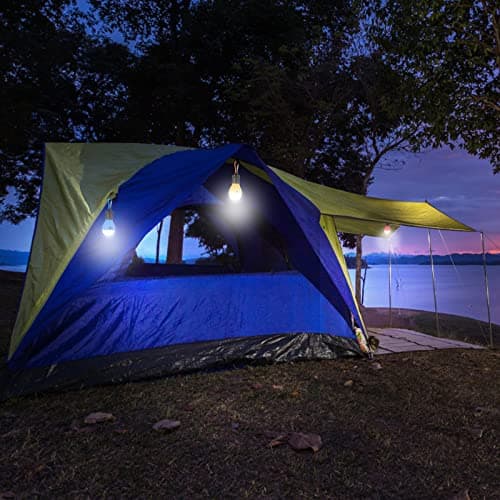 Flintronic Camping Lights, 5PCS LED Tent Lamp, 120 Lumens Camping Light Bulb, Tent Lantern with Clip Hook, Portable Emergency Light for Camping Hunting Hiking Fishing Mountaineering — view 6