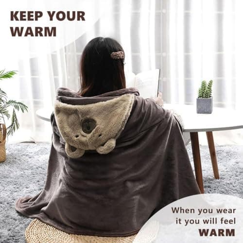 Travel Pillow Blanket Hooded Travel Pillow, Hat, Accessories, Gear — view 3