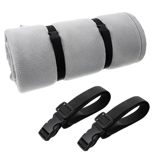 Mattress Topper Straps 2 Pcs Adjustable Foam Mattresses Packing Straps With Sturdy Locked Buckles For Moving House Gel Mattress Topper Storing Bedding Supplies Black, 59.06'' X 1.26''