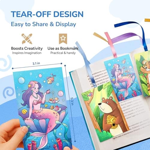 JoyCat 2 Pack Pocket Paint with Water Coloring Books for Kids — view 6