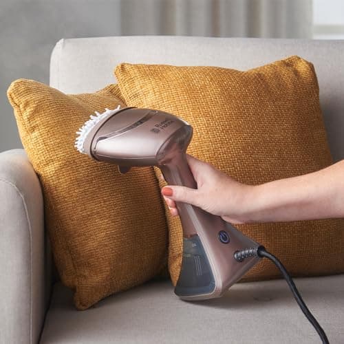 Russell Hobbs Handheld Clothes Steamer, 1800W, Ceramic, 32g and min — view 6