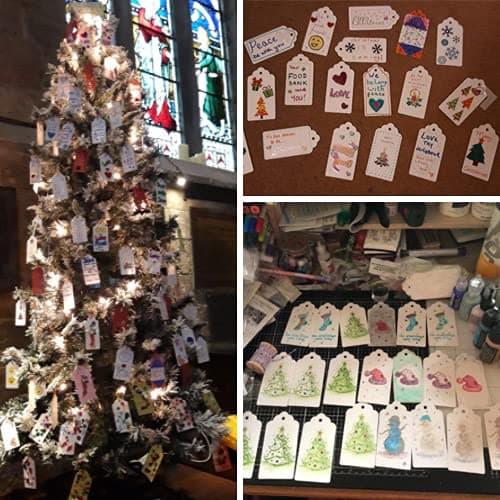 G2PLUS Paper Gift Tags: Large Plain Labels with String, 5x10cm White,100PCS — view 4