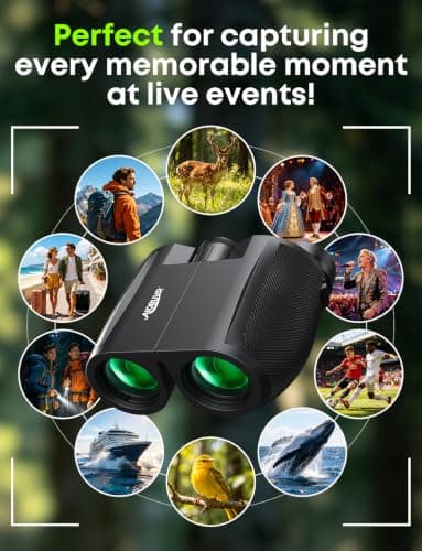 10X25 Portable Bird Travel Hunting Professional Binoculars for Adults — view 5