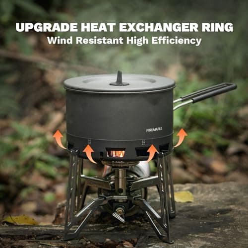 Fire-Maple Petrel Ramen Pot Ultralight 800ml Aluminum Camping Pot(188g) — view 3