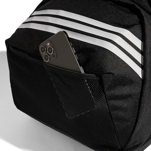 adidas Unisex Tiro Duffle Bag Large Duffel Bag, Black/White, One Size — view 6