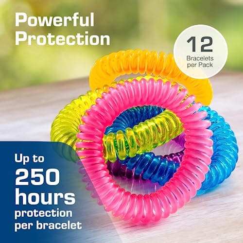 Active Era Mosquito Repellent Bracelet [12 Pack], Insect, Midge & Mosquito Bands - Powerful DEET Free Formula - Waterproof with 250 Hours / 10 Days of Protection for Adults and Kids 3+ — view 4