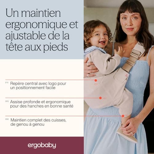 Ergobaby Upsie Sling Baby Hip Carrier for Babies and Toddlers 6-48 Months — view 3