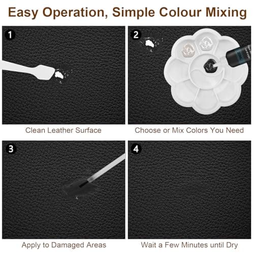 Celepoir Leather Filler Repair Kit, 6 Colors Leather Shoe Repair Kit — view 6