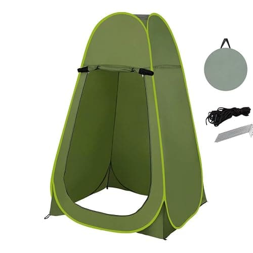 HYGRAD® Portable Instant POP Up Tent Camping Toilet Shower Changing Single Room Privacy Travel Tent With Bag (Green)