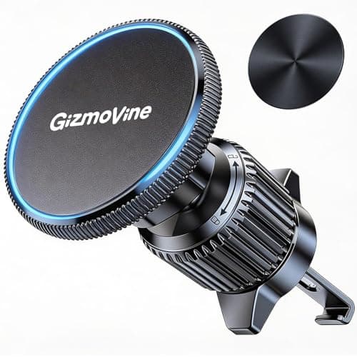 GizmoVine MagSafe Car Mount, Magnetic Car Phone Holder for iPhone 12-17