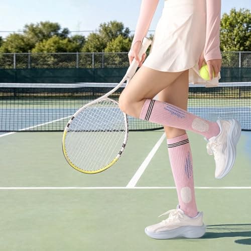 Cotton Compression Socks for Women, 3 Pairs, Mixed, Size 4-7 — view 2