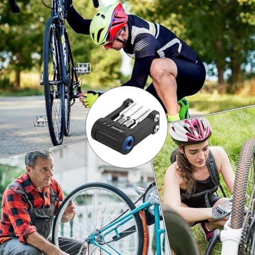 Bike Tire Repair Kit Aluminum Alloy Lightweight — view 4