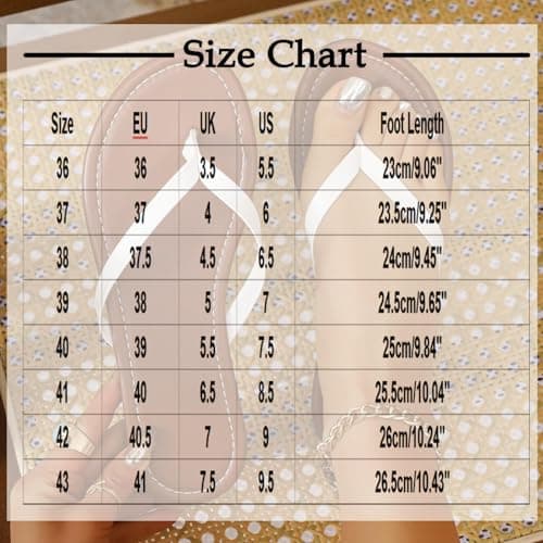 Arestory Faux Leather Flip Flops for Women Summer Sandals with Arch Support Ladies Casual Slippers Summer Beach Walking Thong Cushion Slip On Sliders Comfortable Slide Toe Post Indoor Outdoor Mules — view 6
