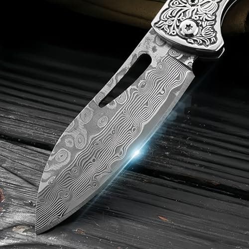 Pocket Folding Knife Camping Accessories,Pocket Multitool Equipped with a Screwdriver,Gadgets for Outdoor Camping, DIY, Gift for Men — view 5