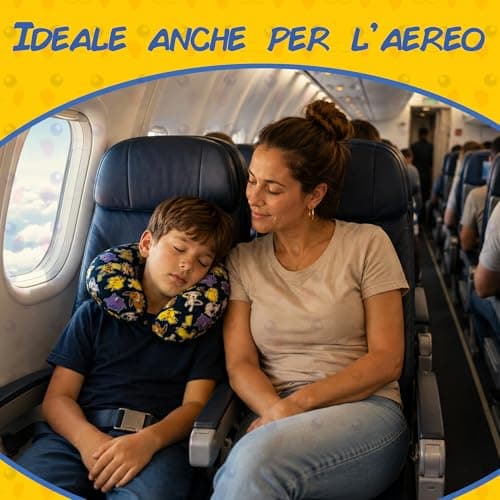 Pokémon Kids Travel Neck Pillow – Memory Foam U-Shape Headrest, Removable Washable Cover, Snap Button Closure, 29 x 29 cm – Pikachu Gift for Pokémon Fans — view 5