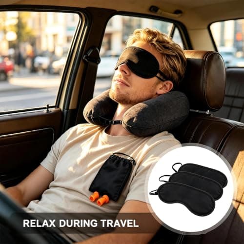20 Pack Eye Mask – Soft Light-Blocking Sleeping Mask for Travel & Rest — view 5