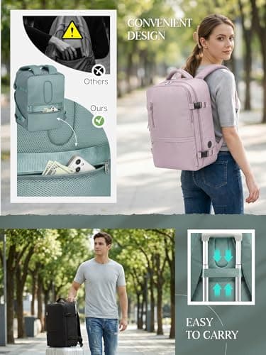 Hayayu Easyjet Cabin Bag 45x36x20 Underseat Travel Backpack Cabin Size — view 4