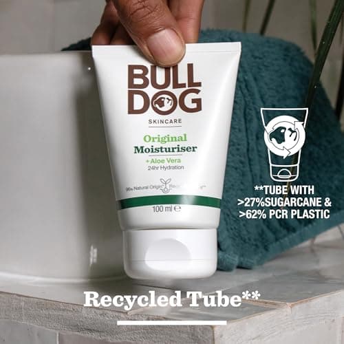 BULLDOG SKINCARE Original Face Moisturiser For Men, With Aloe Vera, 100ml — view 5