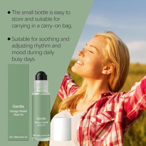 Anti-Dizzy Roll-On, Gentle Vertigo Relief Roll-On for Daily Care, Vertigo Ease Roller, Natural Ingredients Can Quickly Relieve Dizziness, Rebalance Your Body Naturally (1) — view 4