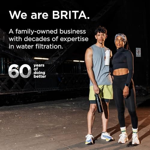 BRITA LARQ replacement filter 3 pack - replacement water filter LARQ filter bottles & iQ bottles (680 ml / 1000 ml) - reduces microimpurities, PFAS, chlorine & more — view 4
