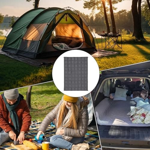 Camping Blankets for Sleeping, Cold Weather Gear, Portable Lightweight Windproof, for Travel Hiking Picnic Festival Outdoors Winter Fall Beach Park Stadium Ground Tent — view 4
