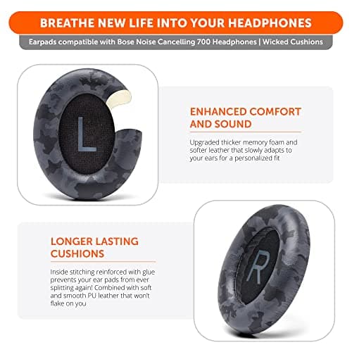WC PadZ NC700 - Upgraded Ear Pads for Bose 700 Noise Cancelling (NC700) — view 4