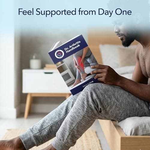 Doctor Developed Compression Calf Sleeves & Doctor Handbook, Shin Splints Support For Muscle Recovery, Varicose Veins & Leg Pain Relief, Medical Footless Compression Socks (Small, Grey, 1 Pair) — view 6