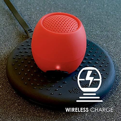 Boompods Zero Mini Bluetooth Speaker - Small Portable Speakers, Red — view 5