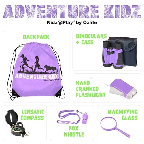 Adventure Kidz Purple Outdoor Exploration Kit for Children — view 2