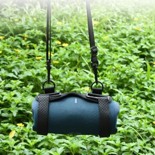 HTU Portable Speaker Strap Holder Carrier Adjustable Shoulder Strap for Camping Travel Outdoor Speaker Mount Holder Sling Strap Protective Cover for JBL Flip 3/4/5 for JBL Charge 3/4/5 for U — view 5