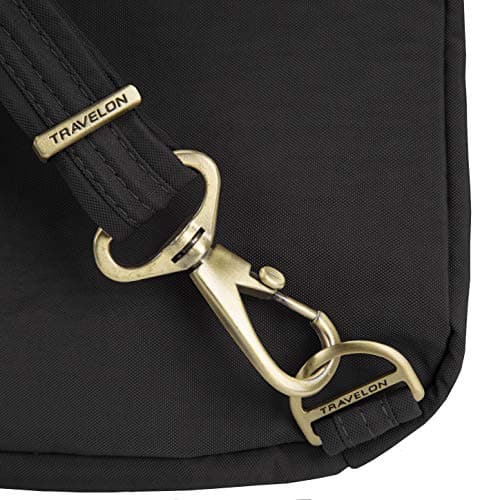 Travelon Luggage Anti-Theft Signature Slim Backpack, Black, One Size, Anti-theft Signature Slim Backpack — view 5