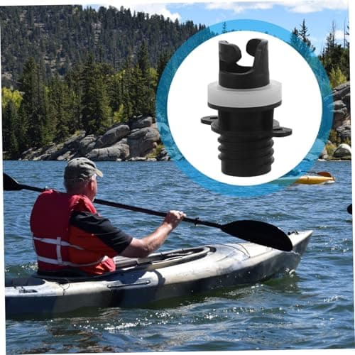 PENIKOKO 2Pcs Air Pump Adapter Nozzle for Inflatable Boat Kayak Quick Connect Inflation Valve Connector Portable Pump Adapter for Boards and Sups — view 6
