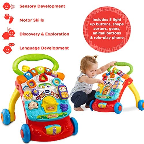 Vtech Baby First Steps Baby Walker, English — view 5