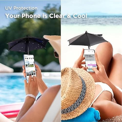 Phone Umbrella for Sun Adjustable 360-Degree Flexible Magnetic — view 2